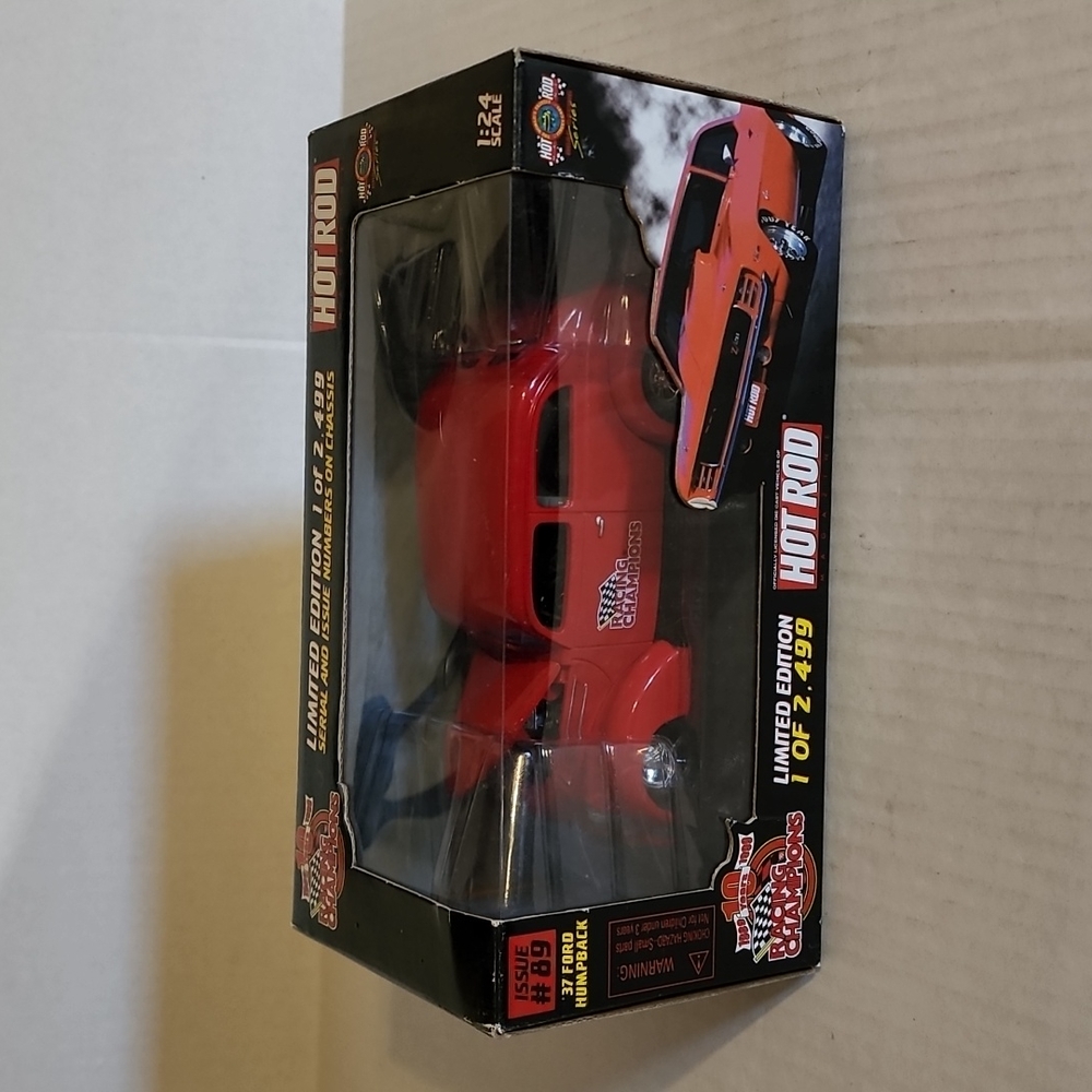 Limited Edition 37 ford humpback 124 scale diecast